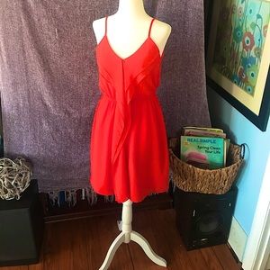 Ya L.A. Red-Orange Summer Dress
